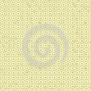 Seamless vector grunge pattern. Creative geometric background with nut. Grunge texture with attrition, cracks and ambrosia.