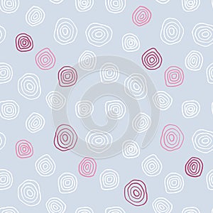 Seamless vector - hand drawn pattern