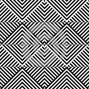 Herringbone pattern. Seamless geometric art deco design background. Vector image