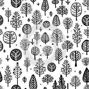 Seamless vector lineal pattern