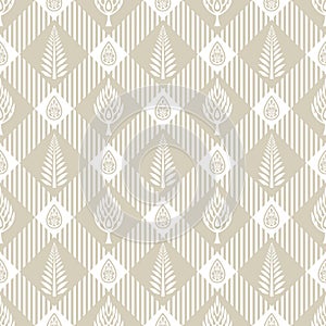 Seamless vector neck tie pattern design