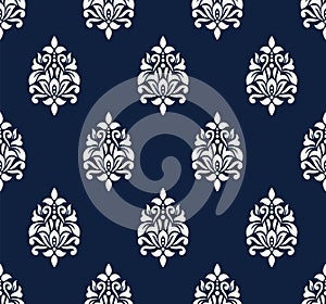 Seamless vector Oriental pattern design