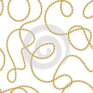 Seamless vector pattern background with hand drawn chain. Perfect for wallpapers, surface textures, textile.