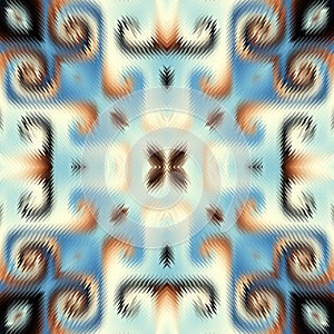 Seamless vector pattern background of a triangles.