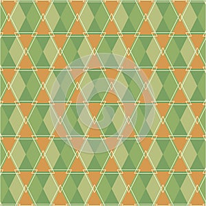 Seamless vector pattern of different triangles