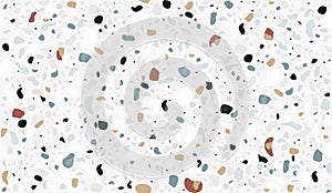 Seamless vector pattern with hand drawn marble. Trendy stone texture