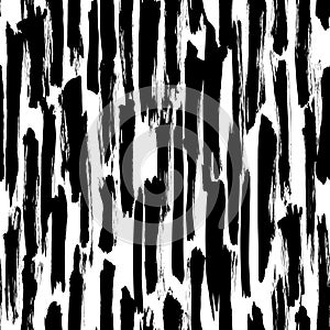 Hand made abstract seamless vector pattern