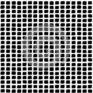 Seamless vector pattern with regularly arranged small squares