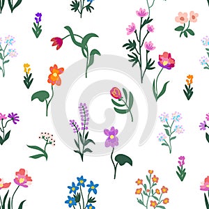 Seamless vector pattern in repeat.