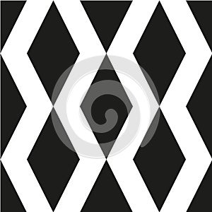 Seamless vector pattern Rhombic geometric background