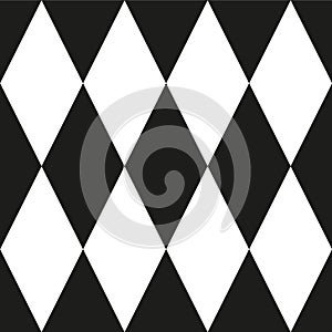 Seamless vector pattern Rhombic geometric background