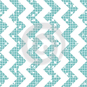 Seamless vector striped pattern. geometric background with zigzag. Grunge texture with attrition, cracks and ambrosia. Old style v