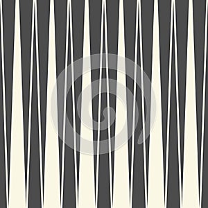 Seamless Vertical Stripe Pattern. Vector Black and White Background