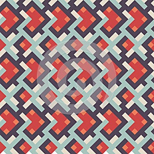 Seamless vintage retro pattern background abstract
