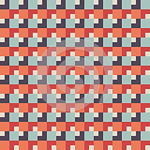 Seamless vintage retro pattern background abstract