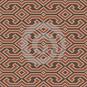 Seamless vintage Toraja color pattern. Ethnic vector textured ba
