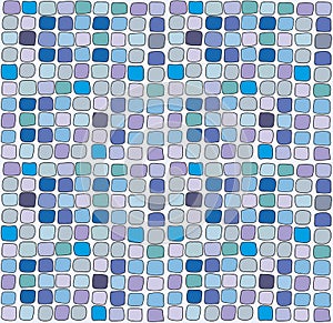 Seamless vitrage vector square texture