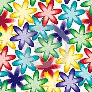 Seamless vivid pattern