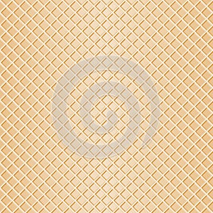 Seamless waffle background