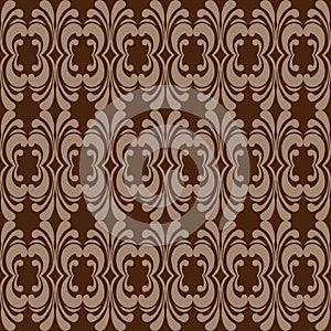 Seamless wallpaper pattern. fabric texture, background floral vector