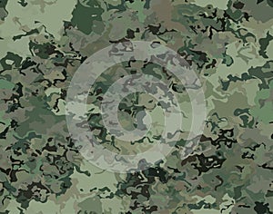 seamless watercolor camouflage texture print pattern. Usable for Jacket Pants Shirt and Shorts. Army textile fabric