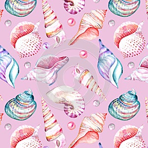 Seamless watercolor seamless pattern. Background, backdrop hand-drawn painted
