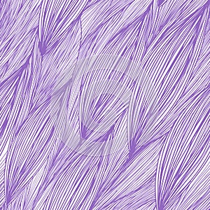 Seamless wave hand-drawn pattern, background