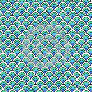 Seamless wave pattern