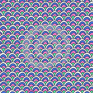 Seamless wave pattern