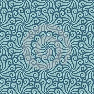 Seamless wave pattern