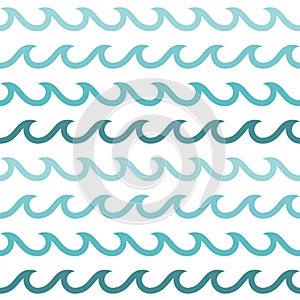 seamless waves background