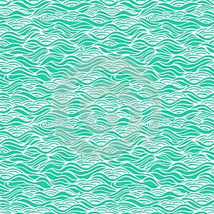 Seamless waves texture,wavy background.Copy that square to the s