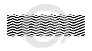 Seamless Wavy Line Pattern Vector Background Texture, vector design Generative AI