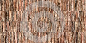 Seamless weathered parquet backdrop. Wooden planks texture. Wood wall background