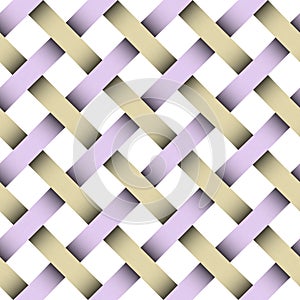 Seamless weaving pattern with clipping patch