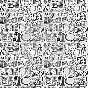 Seamless web pattern