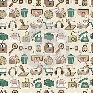 Seamless web pattern