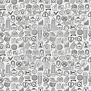 Seamless web pattern