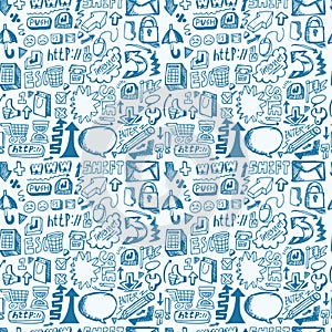 Seamless web pattern