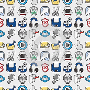 Seamless web pattern