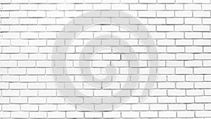 Seamless white brick wall texture
