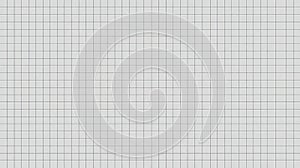 Seamless White Grid Pattern with Thin Black Lines for Technical, Geometric Minimalist Background
