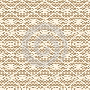 Seamless white lace pattern