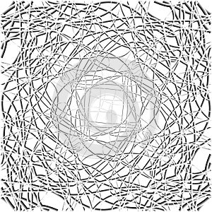 Seamless white line pattern