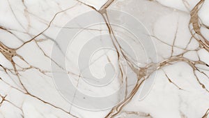 Seamless white marble texture with soft subtle light brown veins in high resolution natural stone pattern