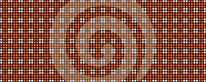 Seamless white orange marbles pattern