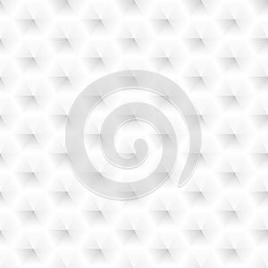 Seamless white peaked tile textured panel