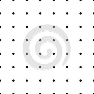 Seamless white peg board dot texture pattern