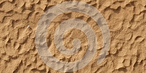 Seamless white sandy beach or desert sand dunes tileable texture. Boho chic light brown clay colored