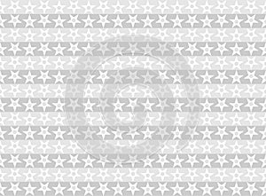 Seamless white stars with grey circles background - cdr format